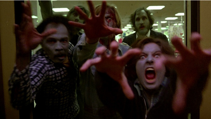 Zombies in Dawn of the Dead: Argento Cut