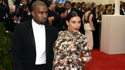Kanye West & Pregnant Kim Kardashian