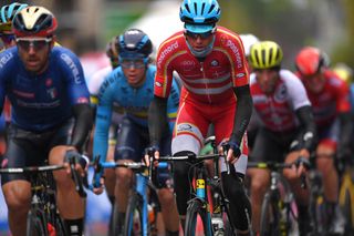 Denmark’s Jakob Fuglsang rode to 12th place at the 2019 World Championships road race, while compatriot Mads Pedersen took the rainbow jersey