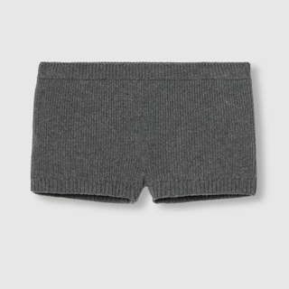 Soft rib wool short