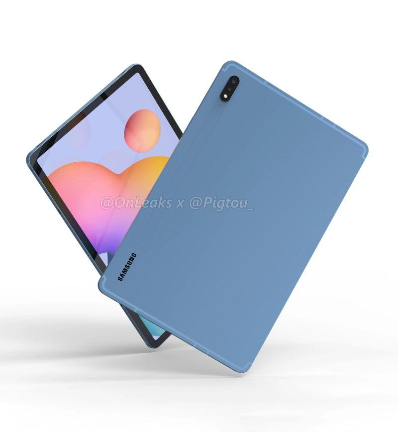 Samsung Galaxy Tab S7 Cad Render
