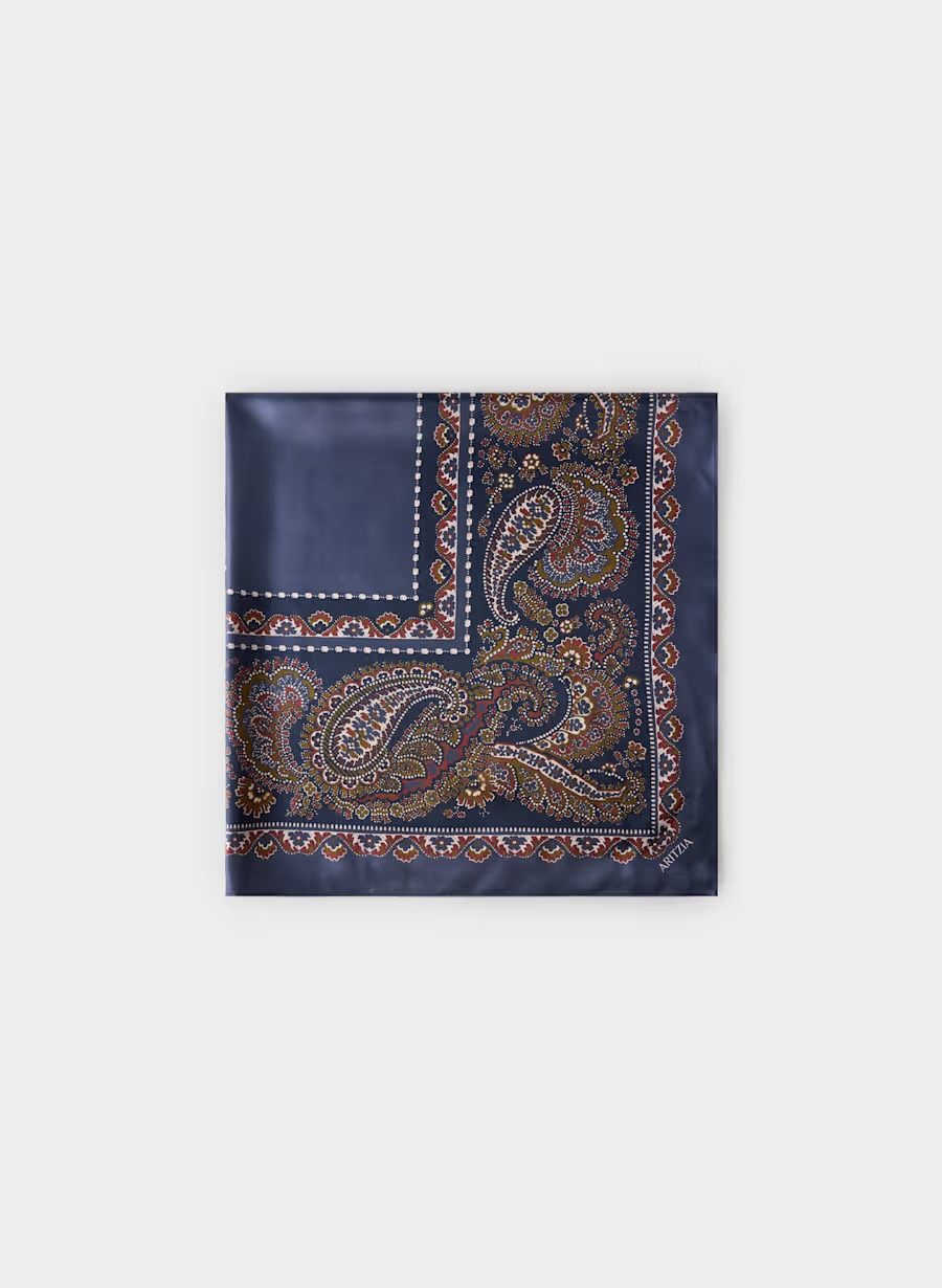 aritzia, elite silk scarf