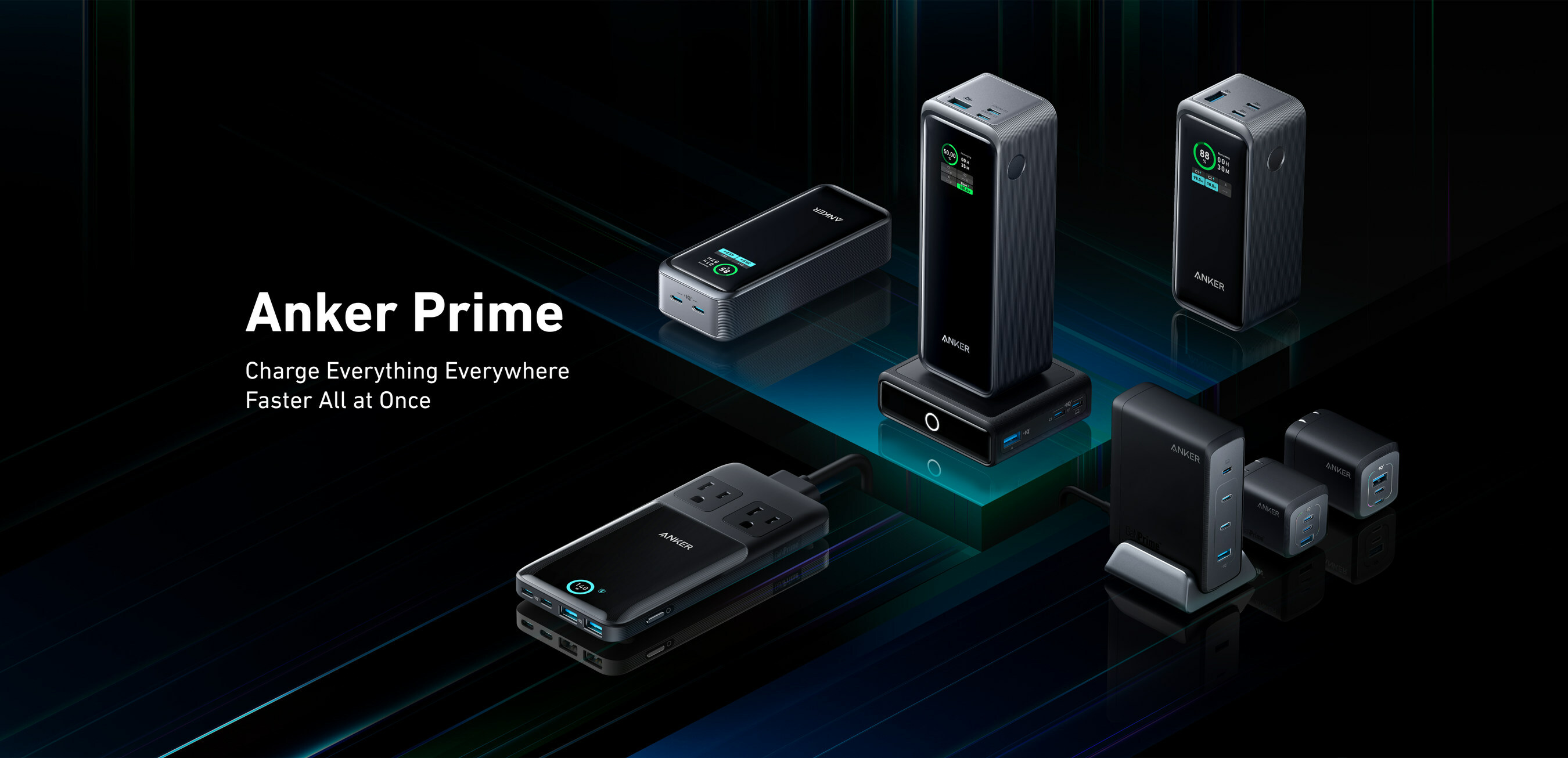Anker Prime Chargers and Power Banks debut with GaN tech