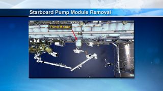 Starboard Pump Module Removal