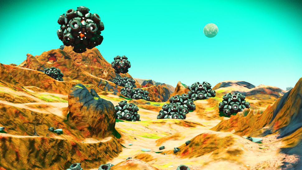 Here's another weird No Man's Sky littered with sentient