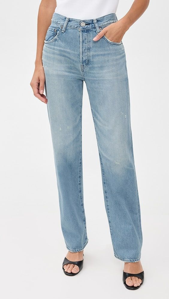 Moussy Vintage Mv Goulds Straight Leg Jeans