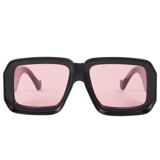 Loewe Oversized oval-frame acetate sunglasses