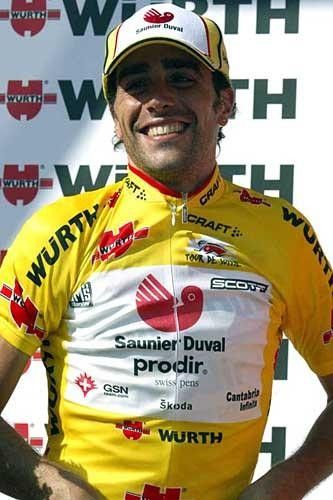 Koldo Gil (Saunier Duval-Prodir) likes yellow.