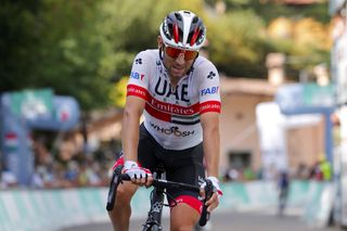 Diego Ulissi (UAE Team Emirates) finished third