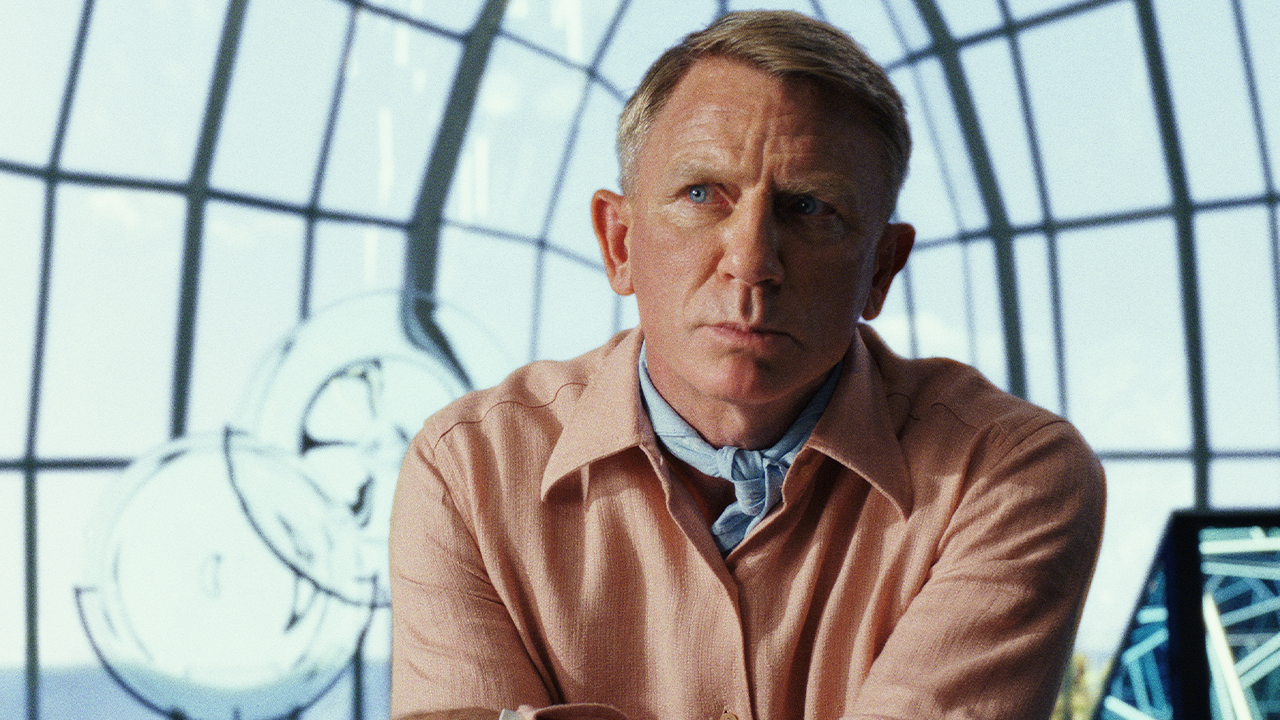 Daniel Craig in Glass Onion: A Knives Out Mystery.