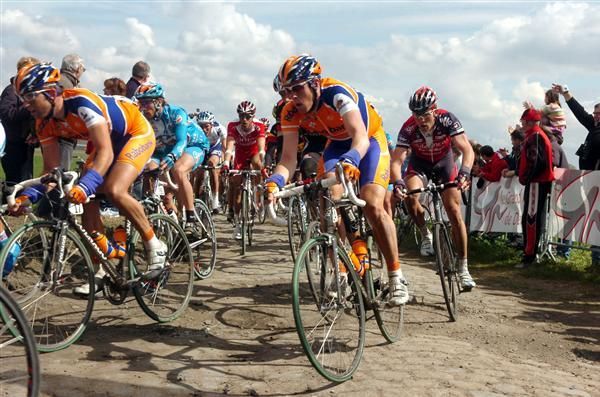 It's the cobbles that Mathew Hayman loves, and he'll return to these ones in Paris-Roubaix this weekend.