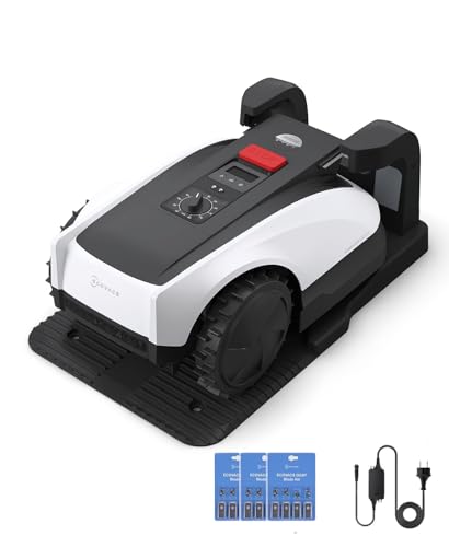 Ecovacs Goat O1000 Rtk Care Kit Robotic Lawn Mower With Rtk Precision Navigation, No Perimeter Wire, Smart App Control, Auto Mapping, Multi-Zone Management &amp;ndash; Includes 36 Extra Blades