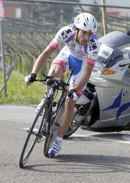 Michele Scarponi (Androni Giocattoli) on his way to fourth.
