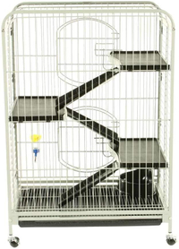 Tyrol Blue/Back Tower Rodent Cage RRP:£91.46 | Now: £69.09 | £22.37 (24%)