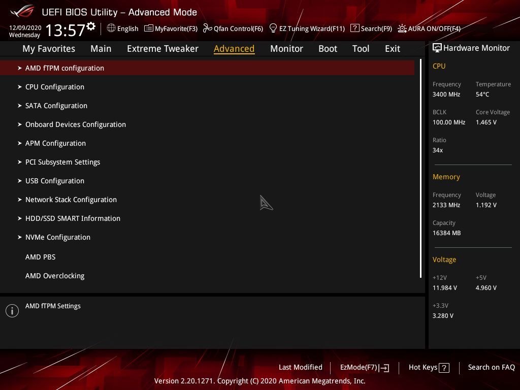Asus ROG Crosshair VIII Dark Hero