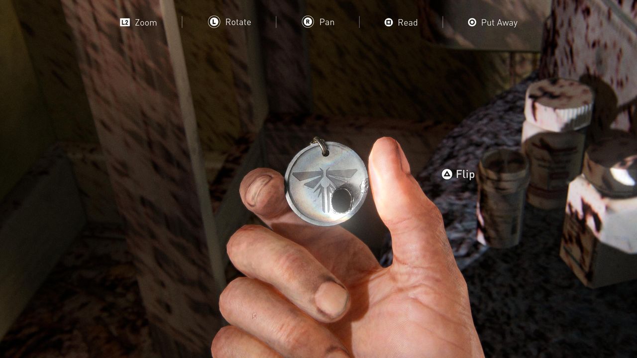 Firefly Pendant in The Last of Us Part I