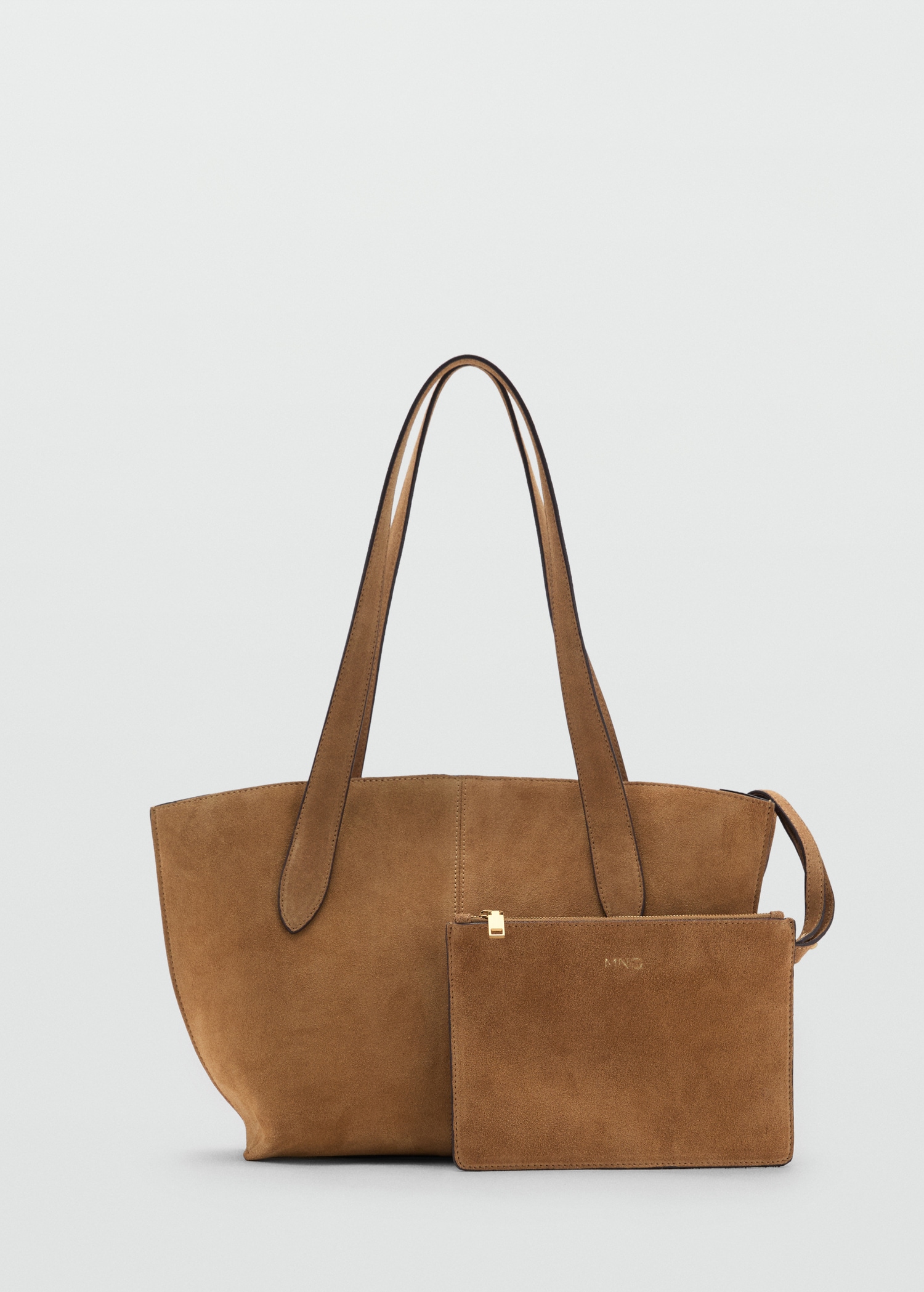 Suede Mini Shopper Bag - Women | Mango Usa