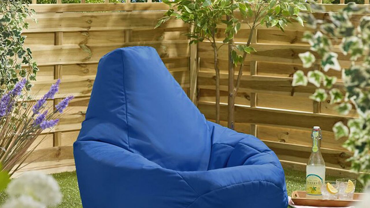 Outdoor bean bags from Wayfair