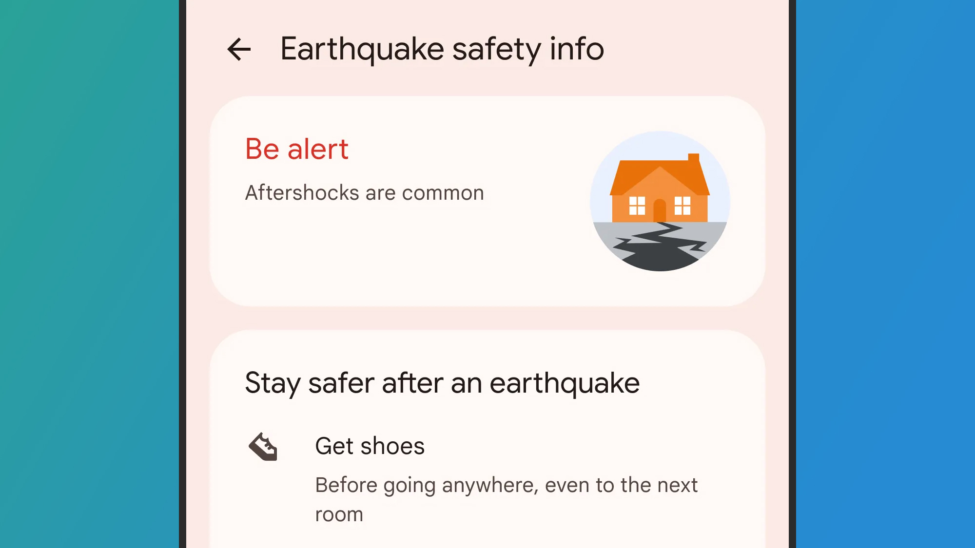 Android Earthquake Alerts System