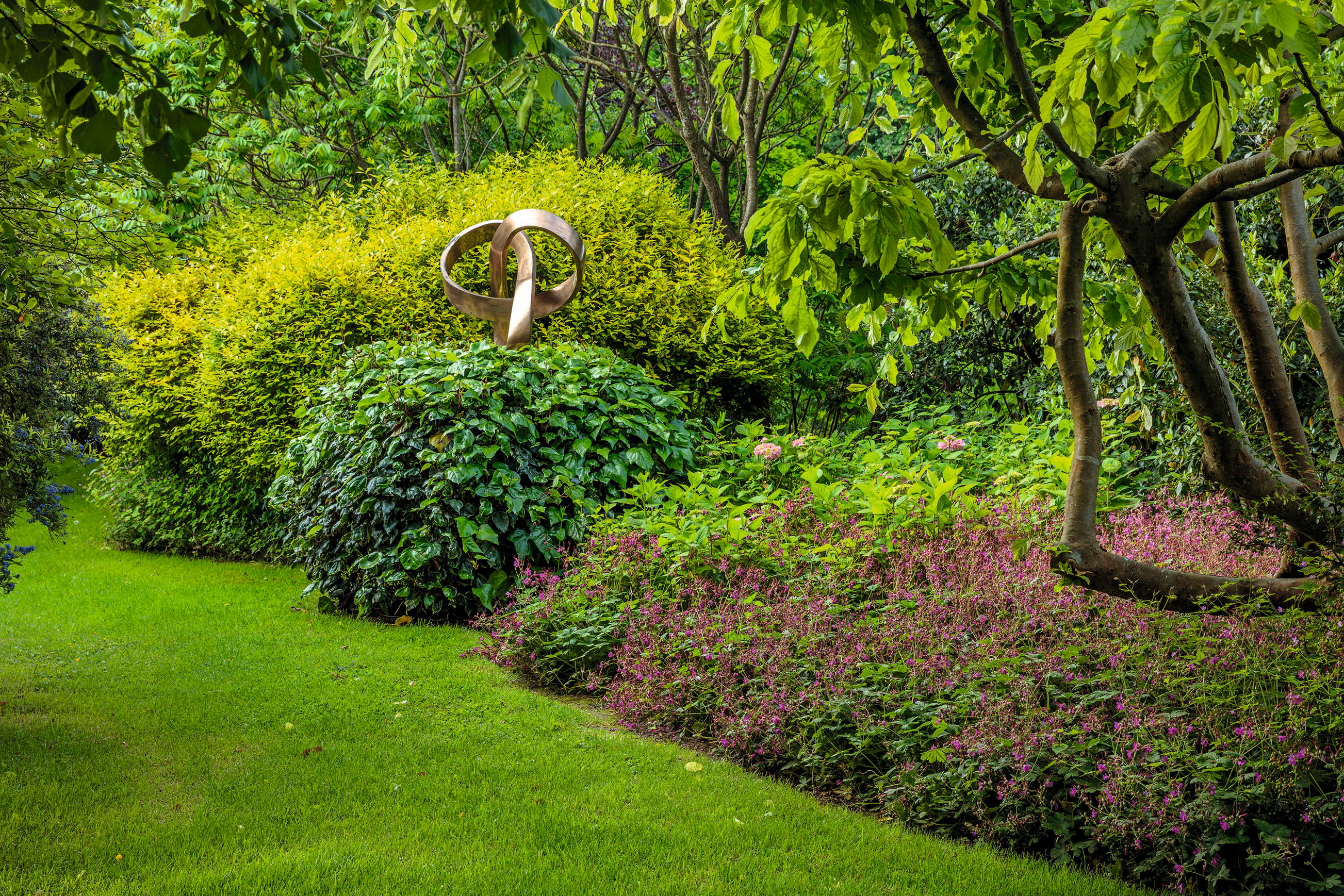 The gardens at Bledlow Manor
