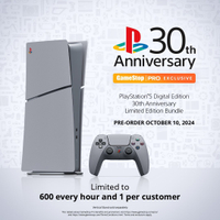 PS5 Pro 30th Anniversary Edition bundle: check stock at GameStop