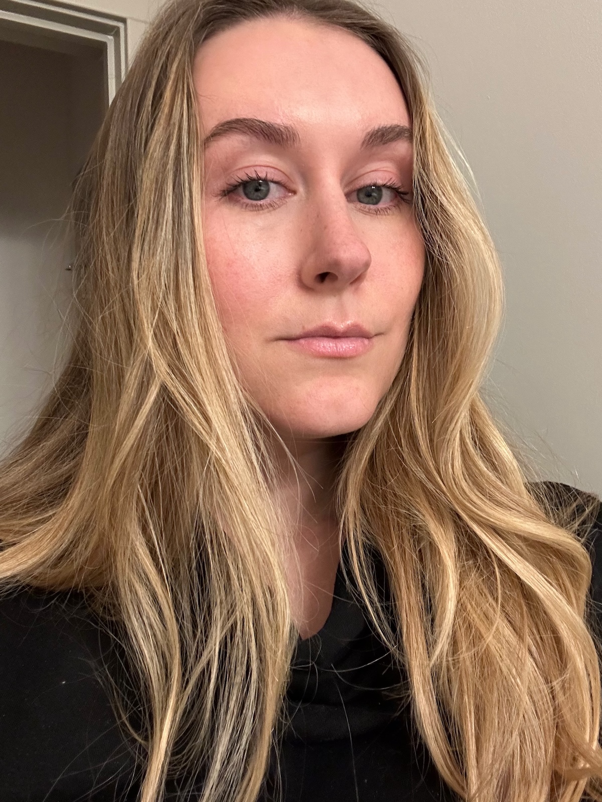 McLintock tests Fresh Sugar Lip Treatment.