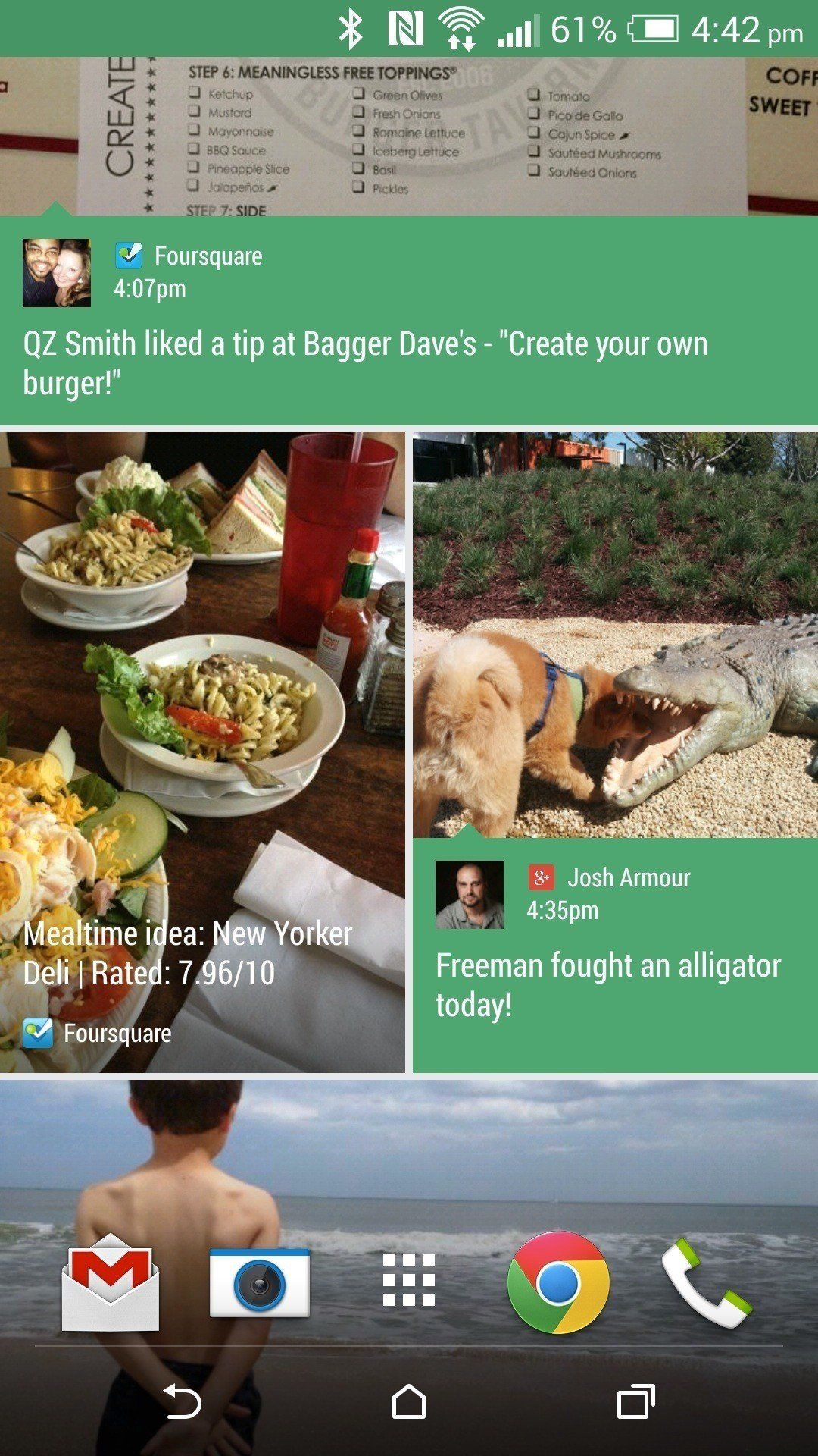 Sense 6.0 Blinkfeed