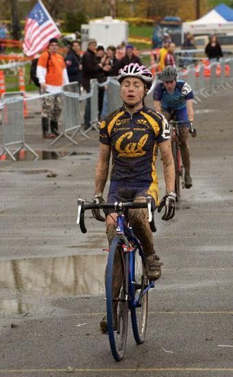 Metzger won the collegiate race