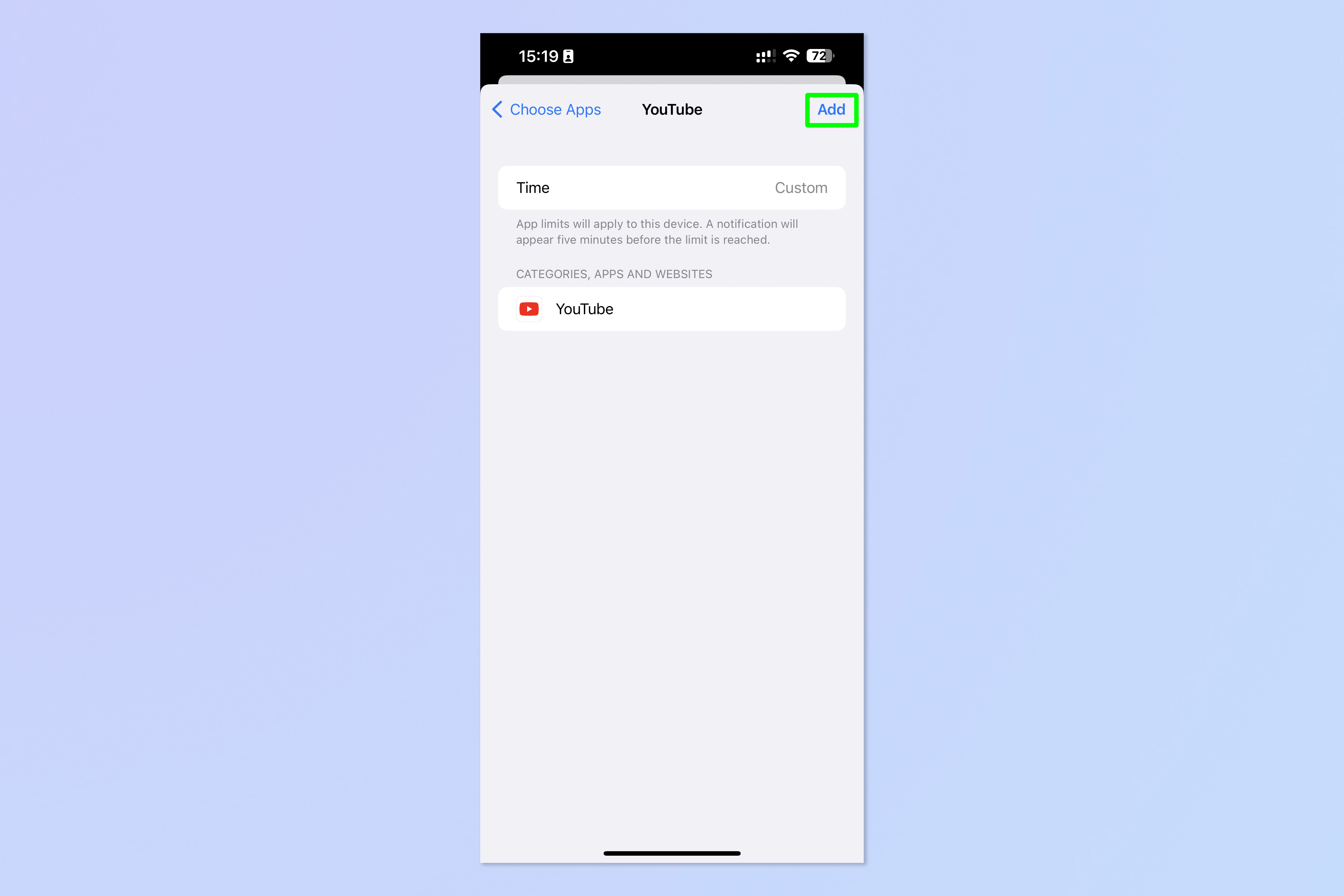 So legen Sie App-Limits auf dem iPhone mithilfe der Bildschirmzeit fest