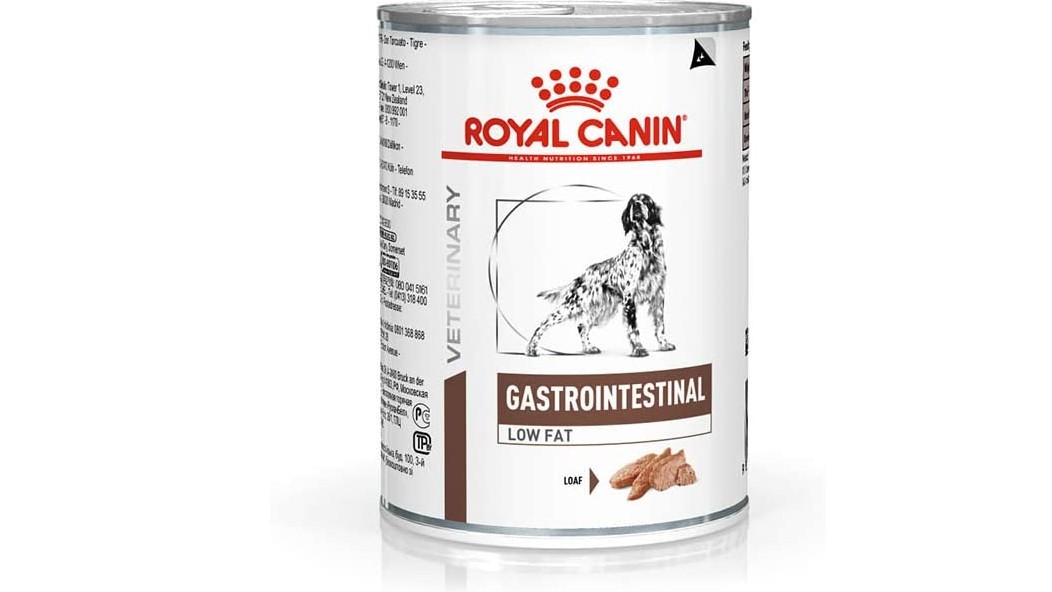 best dog food for allergies: Royal Canin Veterinary Diet Gastrointestinal Low Fat