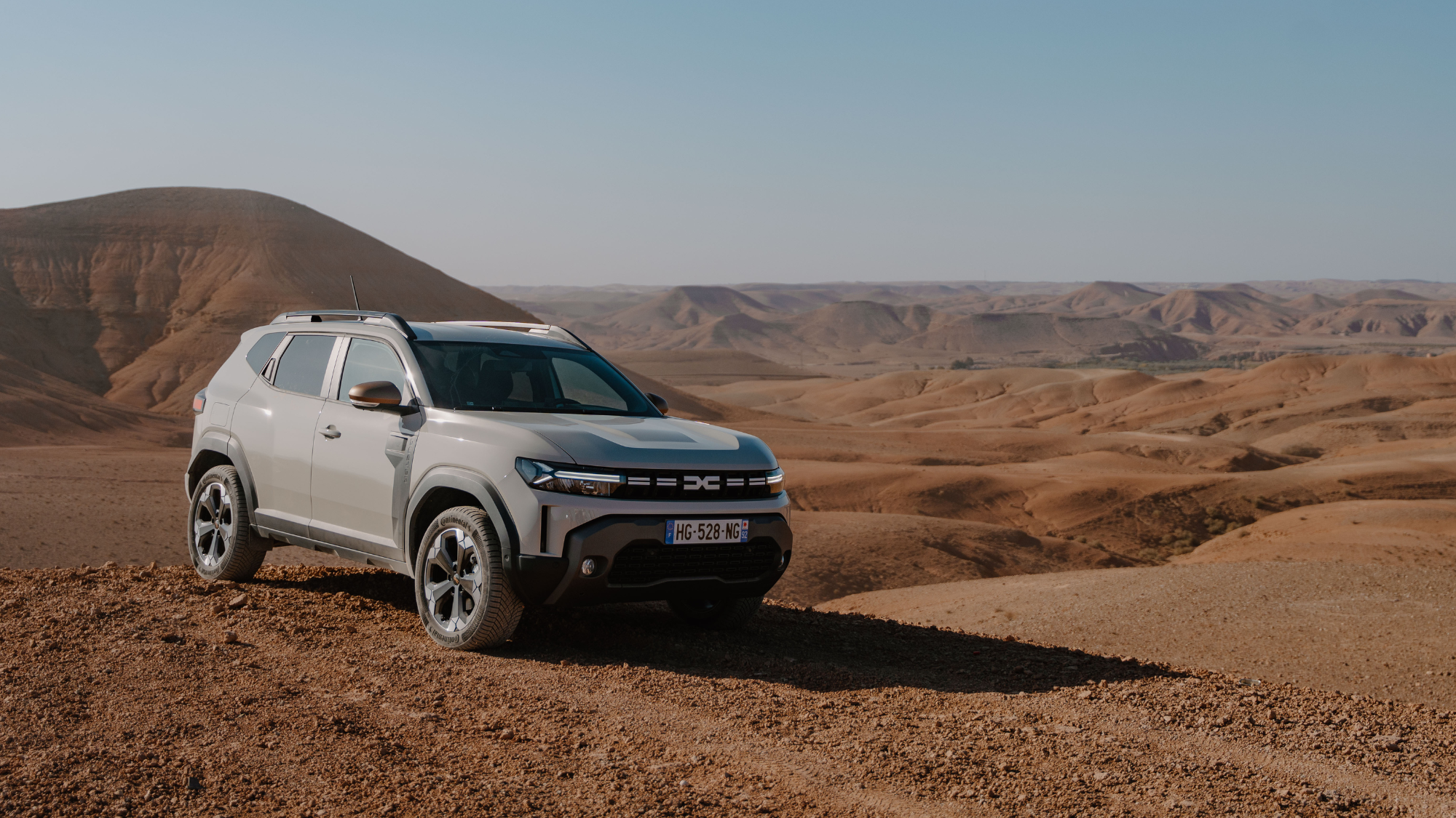 Dacia Duster in the Agafay Desert