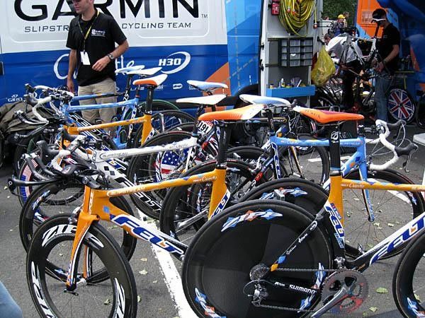 Garmin's bikes never get lost