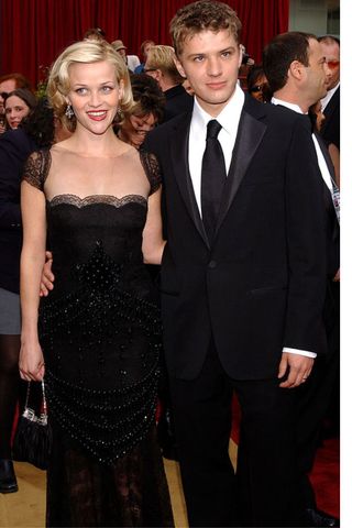 Reese Witherspoon and Ryan Phillippe at Oscars 2022 - best Oscar dresses of all time