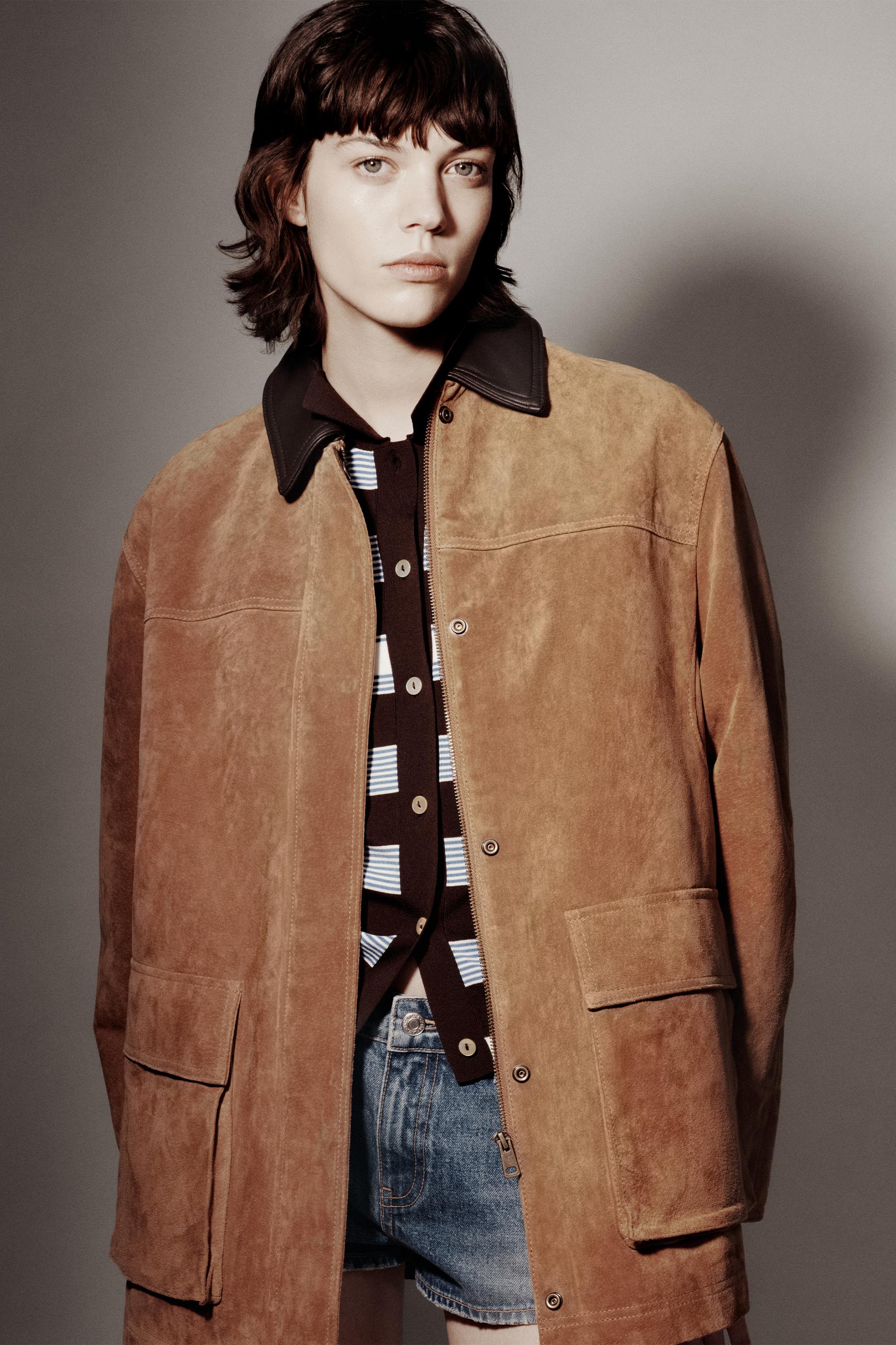Zw Collection 100% Suede Jacket Limited Edition