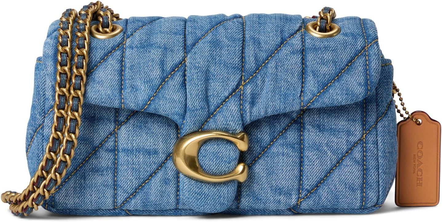 Coach Women's Quilted Denim Tabby Shoulder Bag 20, Indigo