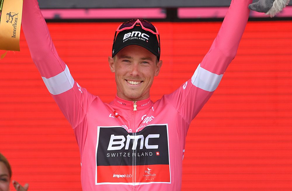 Rohan Dennis (BMC) leads the Giro d'Italia
