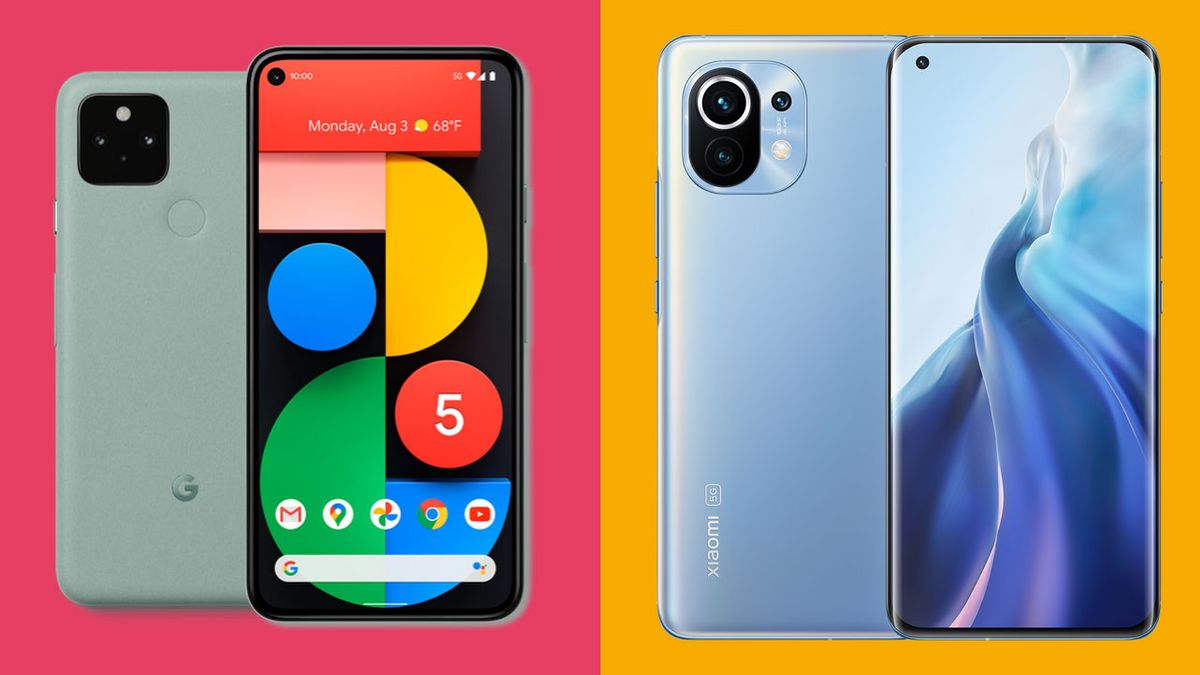 Xiaomi Mi 11 vs Google Pixel 5