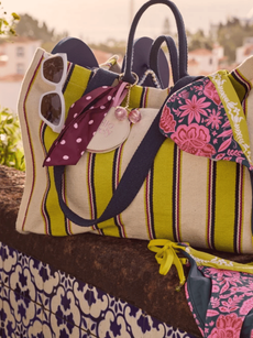 Green and Yellow ACCESSORIZE bag