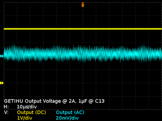Output Waveform With C13 Populated