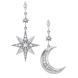 Earrings Royalty Star and Moon