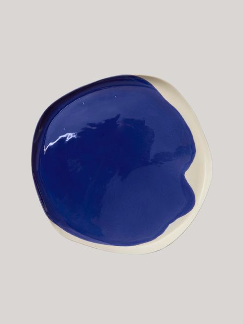 Hand-Glazed Porcelain Dinner Plates