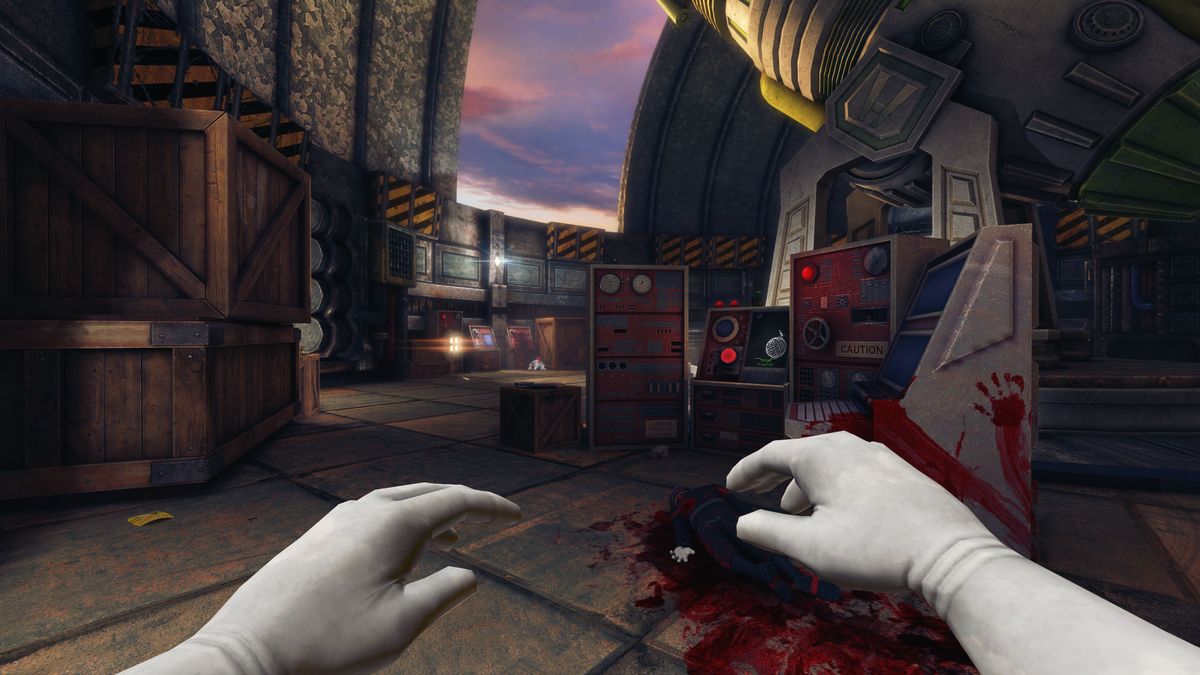 Clean a Bond villain's lair in Viscera Cleanup Detail's new DLC