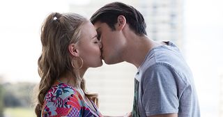 Ben Kirk and Xanthe Canning are shocked by Susan Kennedy's arrival in Neighbours.