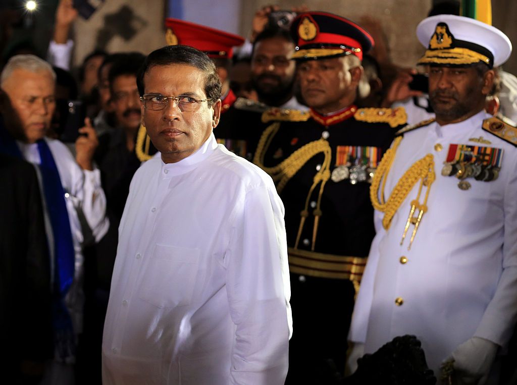 Maithripala Sirisena.