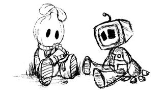 The future of animation: a sketch of two dolls