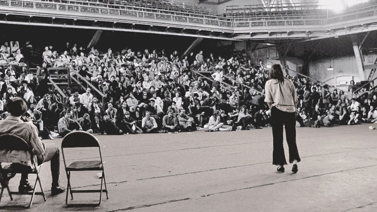 Crowd, Black-and-white, Monochrome, Audience, Stadium, Event, Photography, Style, 