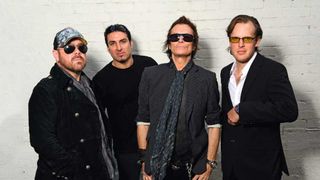 Black Country Communion backstage portrait