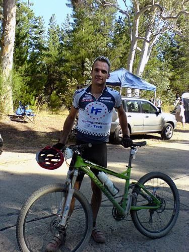 Not as wet as Belgium! Former elite road racer Nathan 'Chookman' Russell took part in his first-ever MTB endurance race when he entered the 'Working Week' eight-hour event in Lithgow
