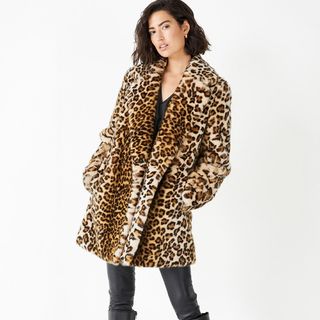 Hush Manon Faux Fur Coat