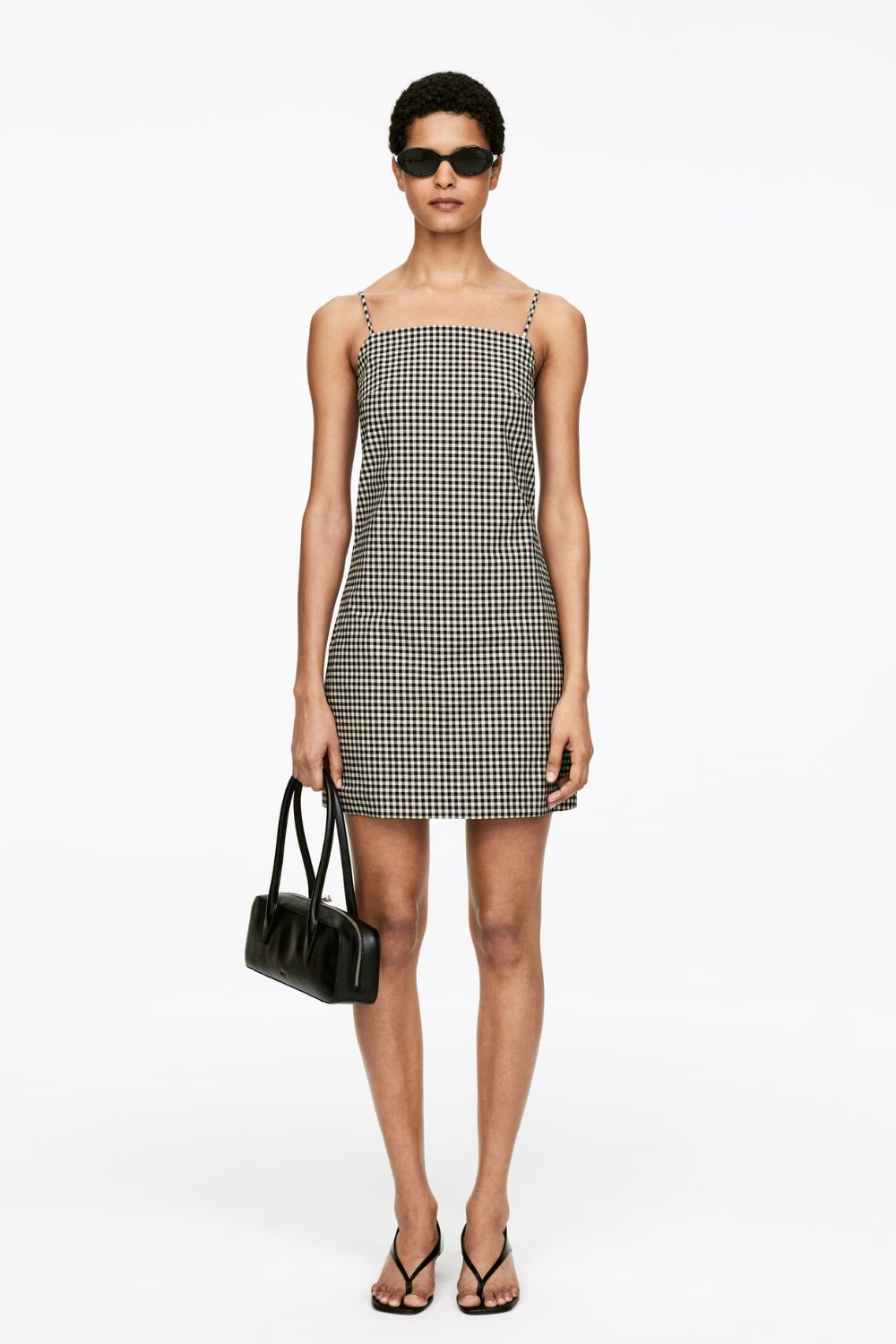 Arket Mini Gingham Dress